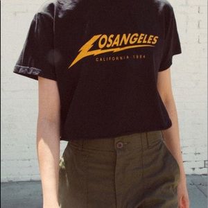 Jamie Los Angeles Lightning Top- Brandy Melville